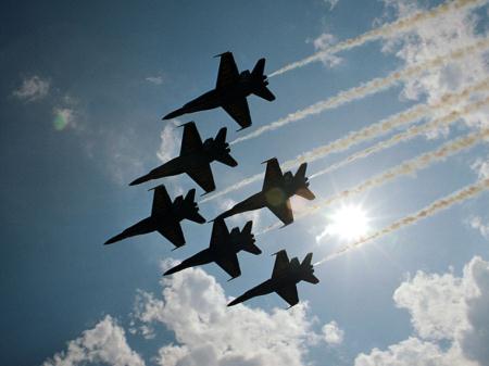 Six Planes in the Sky